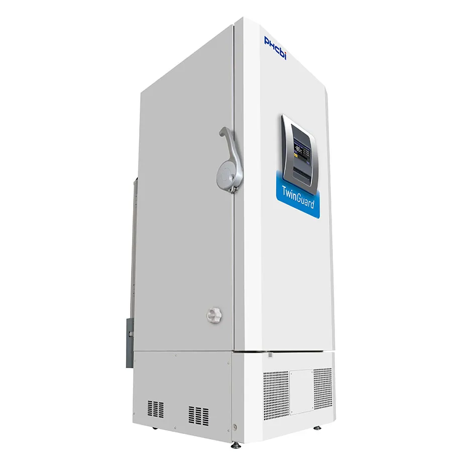 Ultracongelator vertical cu 2 sisteme de refrigerare de diverse dimensiuni